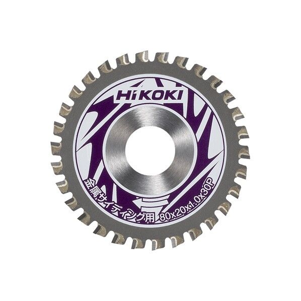 HiKOKI(旧日立工機) チップソー(金属サイディング用) C3Y用 80×30P 0032-8543 1個