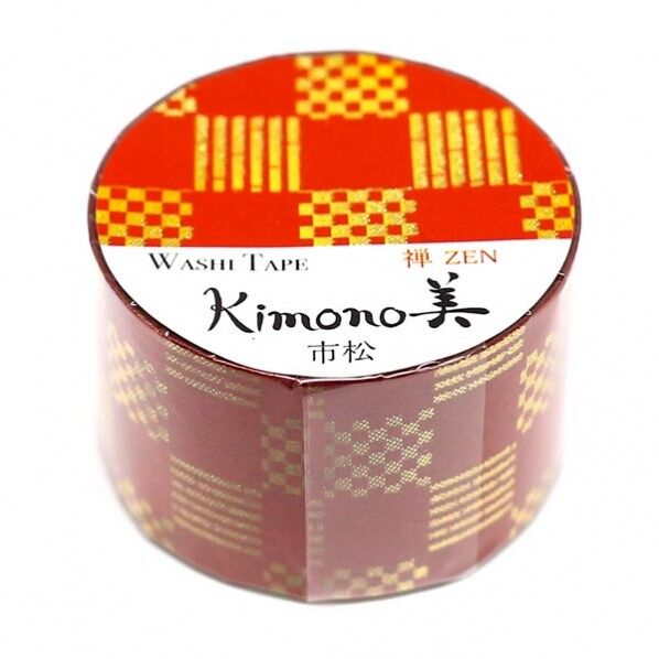 kimono美 マスキングテープ 25mmx5m 市松 1個 GR-3004 大きい割引 話題の行列