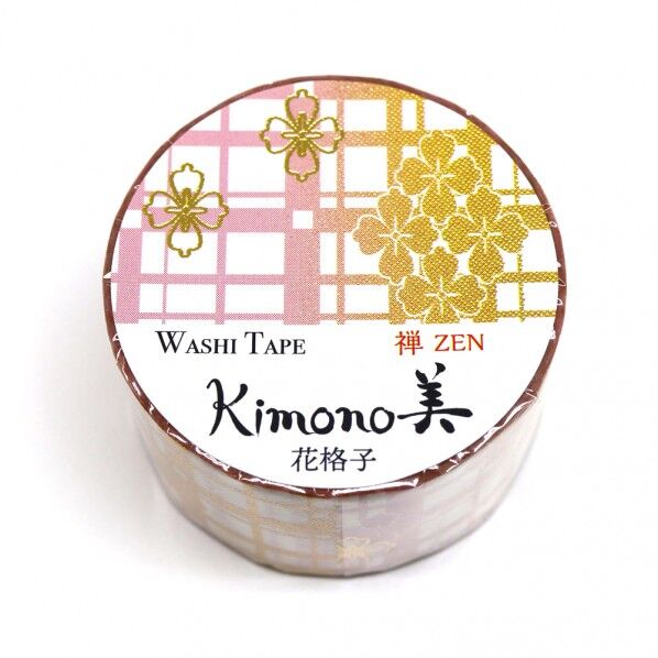 kimono美 新素材新作 マスキングテープ 25mmx5m GR-3024 1個 93％以上節約 花格子