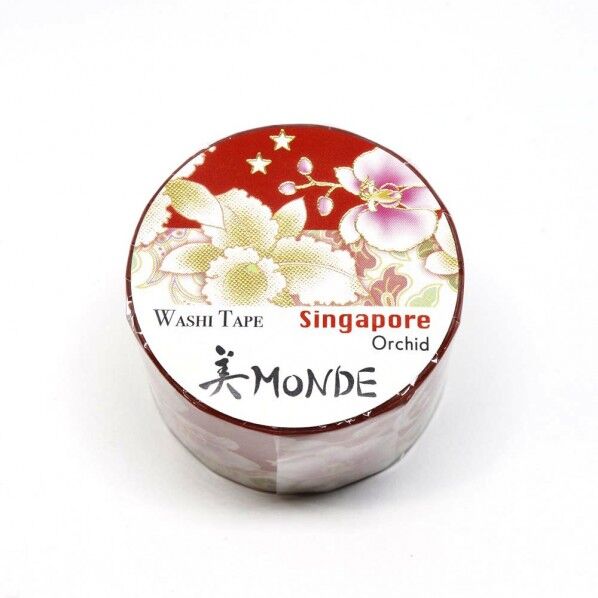 美MONDE マスキングテープ 2022公式店舗 25mmx5m シンガポール 一番の 1個 ラン GR-4028