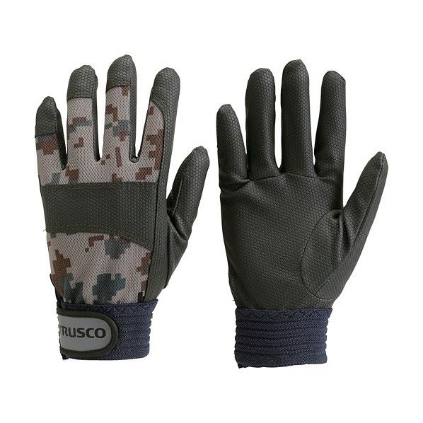 トラスコ 2022年最新海外 TRUSCO PU迷彩手袋ダークグリーンM 286 x 29 少し豊富な贈り物 mm TPU-CMG-M 134