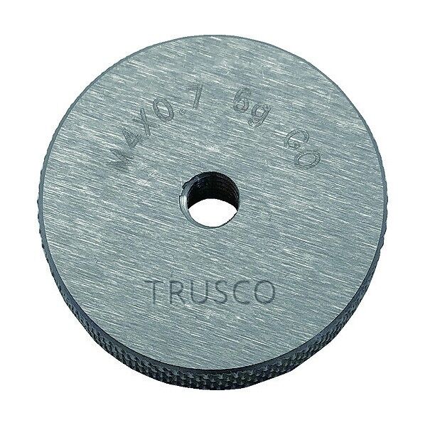 最新アイテム トラスコ TRUSCO ネジ用リングゲージ 春夏新作 通リ M2×0.4 1点 TRGO6G-M2X0.4 6g