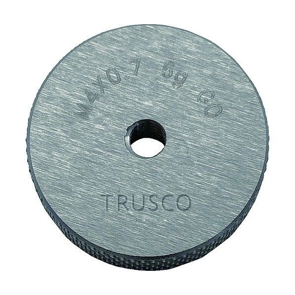 トラスコ 15周年記念イベントが TRUSCO ネジ用リングゲージ 通リ 日本全国 送料無料 TRGO6G-M4X0.7 6g M4×0.7 1点