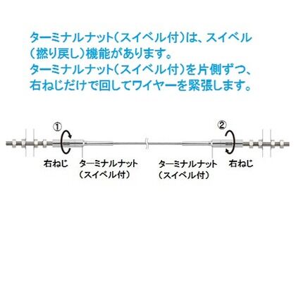 Asano ターミナル接続金具 階段-階段連結部 (右ねじ) 8 AK15424 | DIY 