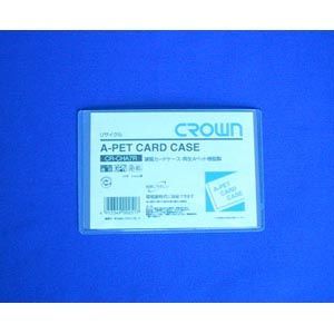 クラウン 日本産 再生カードケース CR-CHA7R-T SALE 94%OFF Aペット樹脂タイプ