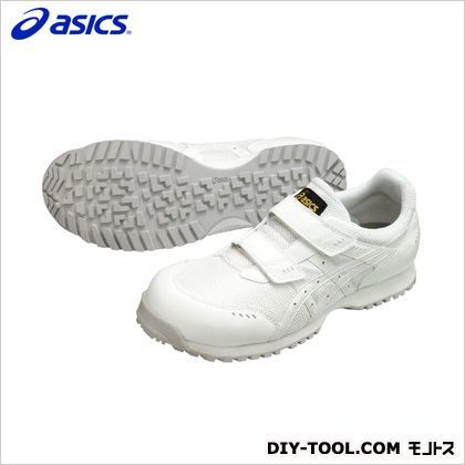 アシックス 静電気帯電防止靴ウィンジョブ E31S 希望者のみラッピング無料 FIE31S.0101 新入荷 25.5cm ホワイト×ホワイト