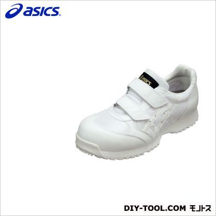 アシックス 静電気帯電防止靴ウィンジョブ 通販でクリスマス E30S ホワイト×ホワイト 最新号掲載アイテム FIE30S.0101 28cm