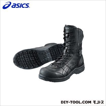 アシックス 作業用靴 92％以上節約 ウィンジョブ 売り切れ必至！ 500 FIS500.9090 24.5cm ブラック×ブラック