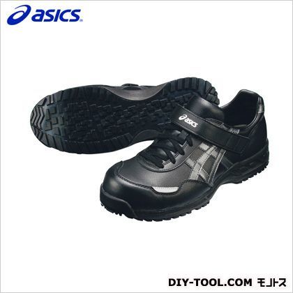アシックス お値打ち価格で 最大94%OFFクーポン 作業用靴 ウィンジョブ 51S FIS51S.9075 25.0 25cm 9077ブラック×ガンメタル