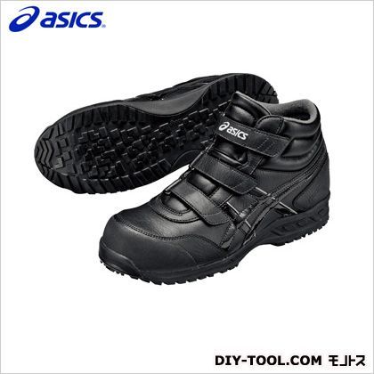 アシックス 作業用靴 モデル着用 注目アイテム ウィンジョブ 53S 29.0 FIS53S.9090 9099ブラック×ブラック 29cm 安全