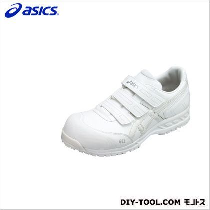 アシックス 都内で 作業用靴ウィンジョブ52S 0101ホワイト×ホワイト 人気の春夏 29.0 FIS52S.0101 29cm