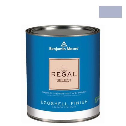 ベンジャミンムーアペイント 日時指定 リーガルセレクトエッグシェル2～3分艶有りエコ水性塗料 ブルー ヴィオラ Q319-1424 61％以上節約 1L