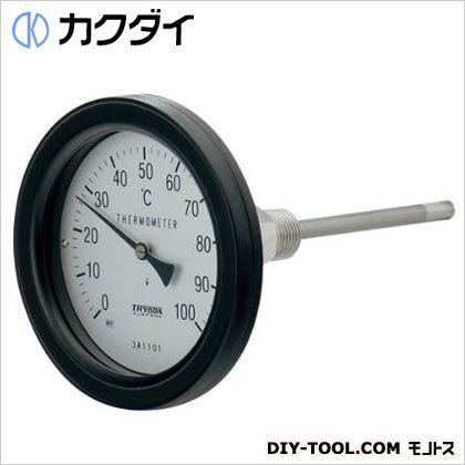 カクダイ KAKUDAI バイメタル製温度計 通常便なら送料無料 アングル型 防水 人気デザイナー 649-915-50B