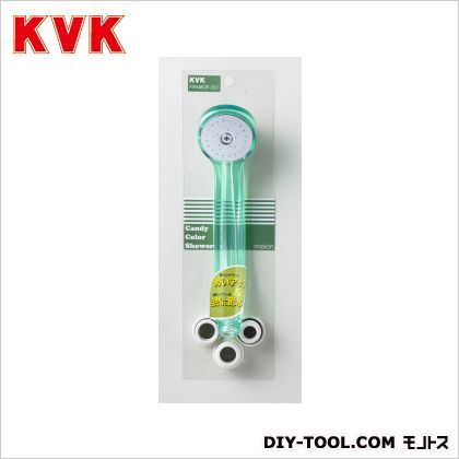 最大94%OFFクーポン KVK スケルトンシャワーヘッド低水圧 節水 メロン 最適な材料 PZ964BGR