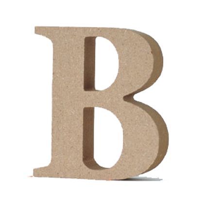 マルカイ アルファベットレター大文字B 約90×90×20mm EE1-5051