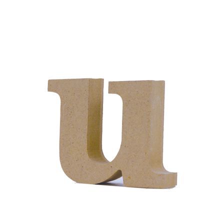 マルカイ アルファベットレター小文字u 約57×70×20mm EE1-5120