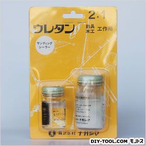 ナガシマ 日本人気超絶の ウレタンサンディングシーラー 60g 透明下地 高い素材