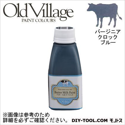 Old Village Paint バターミルクペイント バージニア ギフト クロック 150ml ブルー 水性塗料 BM-1018M クラフト 自然塗料 ファッションの