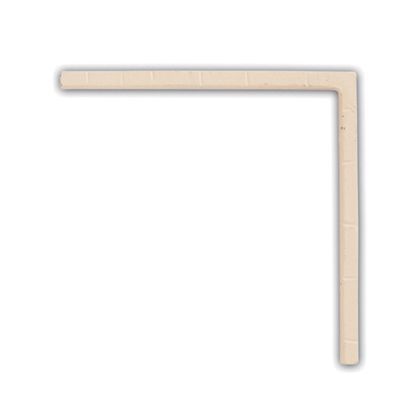 ポッシュリビング アイアンブラケット ホワイト 巾1×奥12.5×高12.5cm 62785