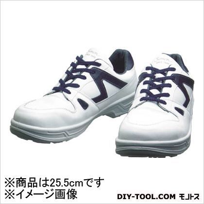 シモン 半額 大好き 安全作業靴短靴8611 白 ブルー 315 x 183 mm 116 8611WB25.5