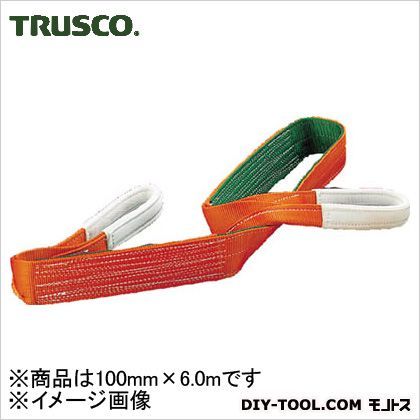 トラスコ(TRUSCO) ベルトスリングJIS3等級両端アイ形100mmX6.0m 395 x 200 x 115 mm G100-60