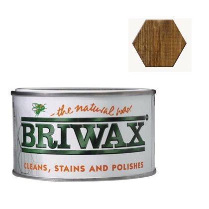 ブライワックス(BRIWAX) トルエンフリーワックス 蜜蝋ワックス 370ml ジャコビアン 1個